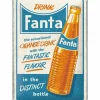 Plåtskylt Fanta Sensational 20x30cm – Nostalgic Art