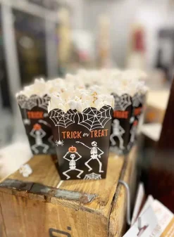 Popcornbox Halloween Dansande Skelett – 8 st