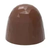 Pralinform Hög kupol Fasett – 29x29x25 mm – Chocolate World