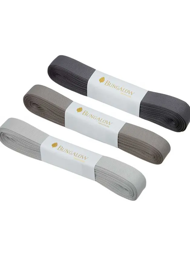 Presentband 3 x 10 meter Grå – Bungalow