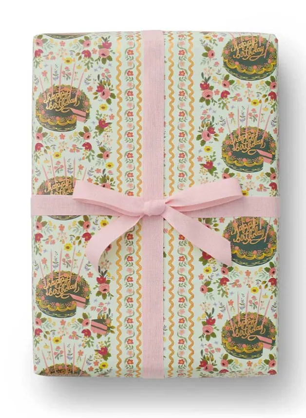 Presentpapper – Floral Cake – Rifle Paper Co