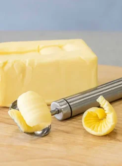 Professionell smörrullare i rostfritt stål – KitchenCraft