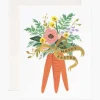 Påskkort – Carrot Bouquet Card – Rifle Paper Co
