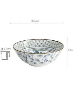 Ramenskål Flora Japonica 20,5 x 8 cm – Tokyo Design