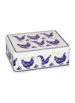 Rektangulärt skrin Blåa Hönor – Emma Bridgewater