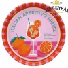 Rund Serveringsbricka i metall – Aperol Spritz – Rex London