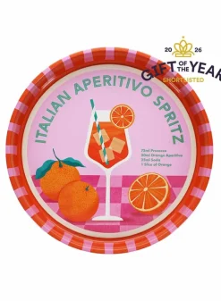 Rund Serveringsbricka i metall – Aperol Spritz – Rex London