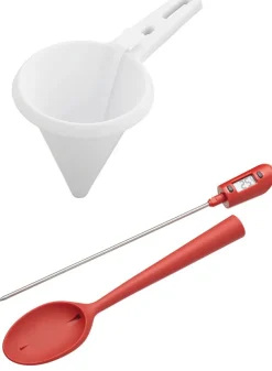 Set – Knäcktratt och Knäcksked med Termometer