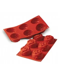 Silikonform Rosor ø 76x40mm – SF077 Silikomart