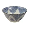 Skål Blå med blå blomma 14,8×6,8 cm – Tokyo 8968