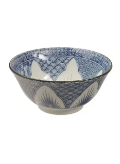 Skål Blå med blå blomma 14,8×6,8 cm – Tokyo 8968