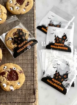 Små Cellofanpåsar Halloween – 25 stycken