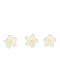 Sockerdekoration Vita Mini Blommor 64 st – Fun Cakes
