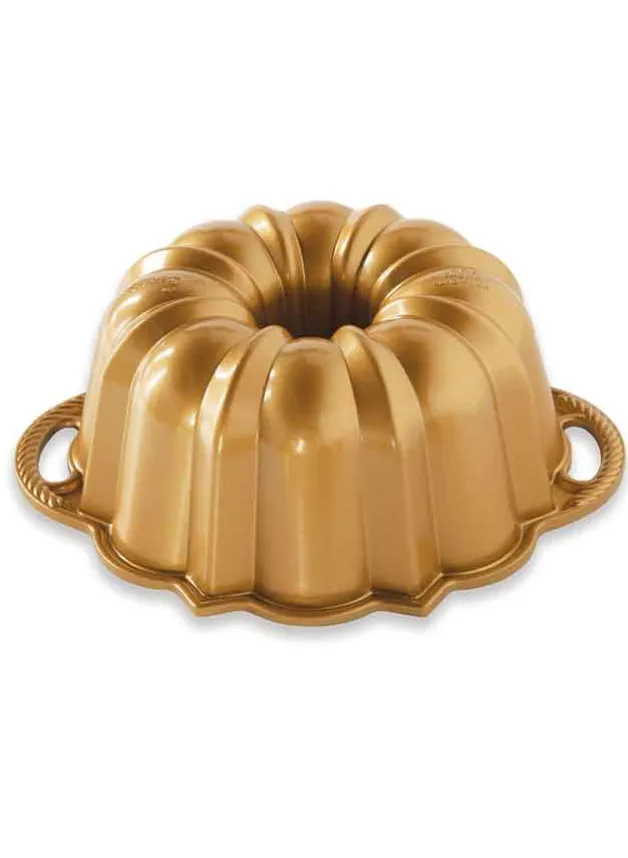 Sockerkaksform Anniversery guld 2,9 l – Nordic Ware