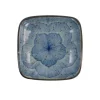 Sojafat Bell Flower Blue fyrkantigt 9×1,6 cm – Tokyo Design