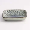 Sojafat nätmönster fyrkantigt 9×1,6 cm – Tokyo Design
