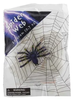 Spindelnät 20g. – Halloweendekoration