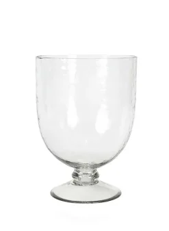 Stormlykta i hamrat glas Ø17,5 cm – O&J