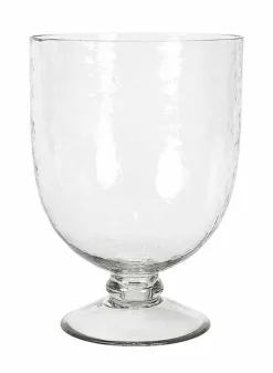 Stormlykta i hamrat glas Ø17,5 cm – O&J