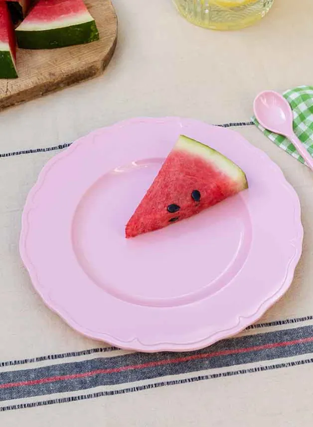 Tallrik i Melamin Rosa Ø20 cm – Rex London