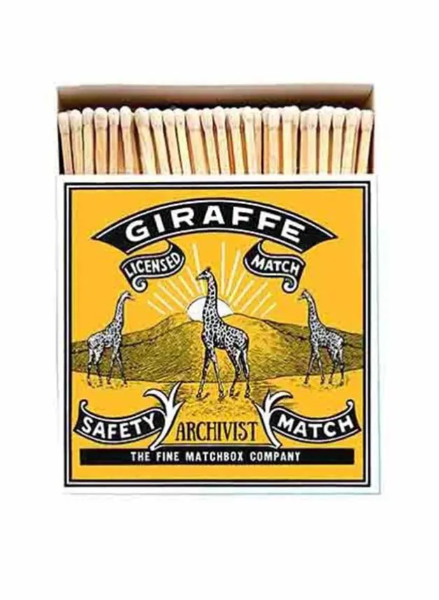 Tändsticksask – Giraffe – Archivist