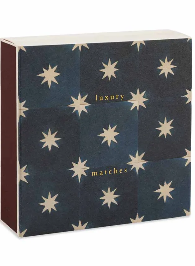 Tändsticksask – Navy Star Tile – Archivist