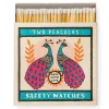 Tändsticksask – Two Peacocks – Archivist