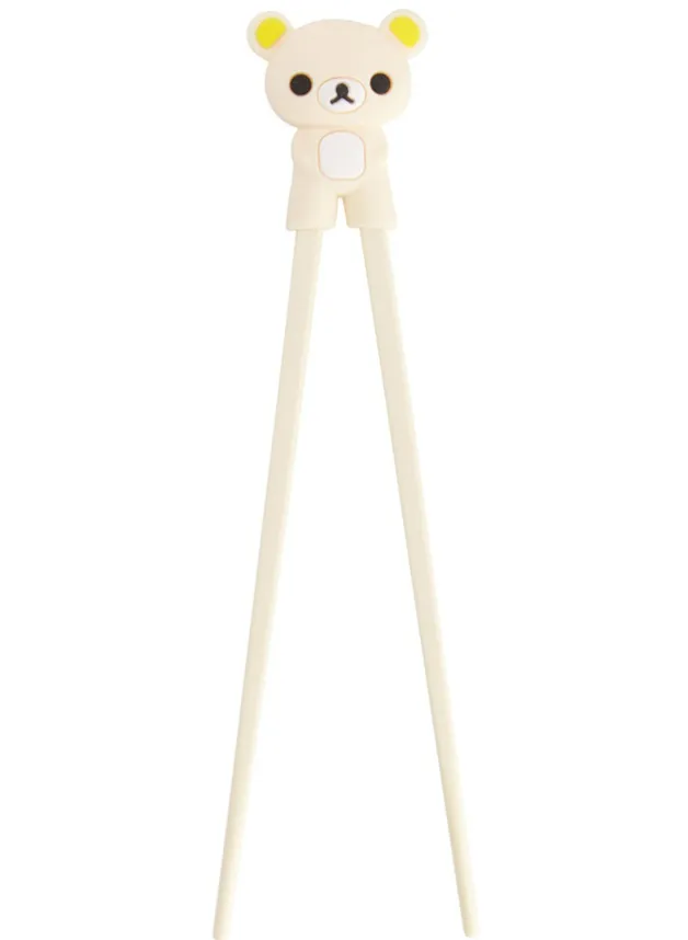 Ätpinnar barn ljusbeige björn 22cm – Tokyo Design