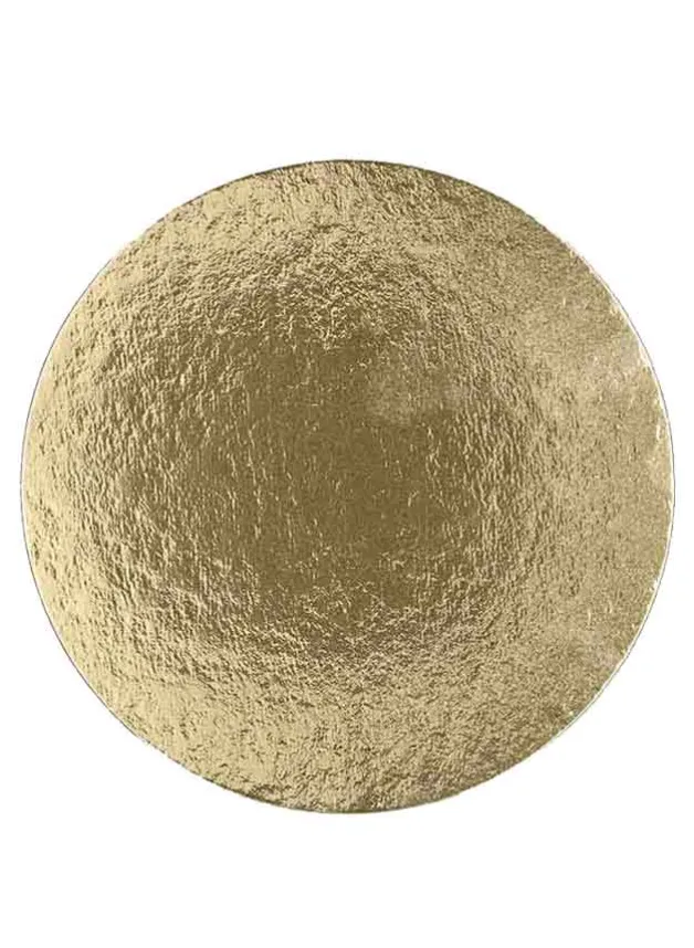 Tårtbricka 10-pack – Guld/Silver 22 cm – Leilas