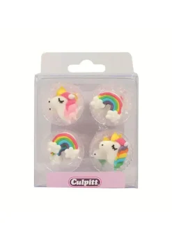Tårtdekoration – Unicorn motiv i socker