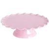 Tårtfat Pink Wave i Melamin – 27,5 cm