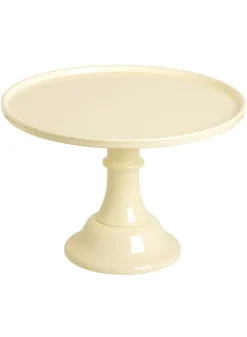 Tårtfat Vanilla Cream Large i Melamin – 30 cm