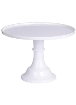 Tårtfat Vit Large i Melamin – 30 cm