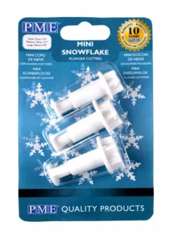Utskärare Snöflingor Mini Set 3 st – PME